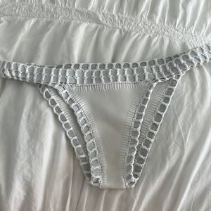 White Kiini Bikini Bottom